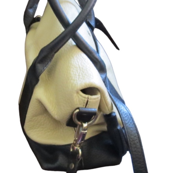 Large Pebbled Leather Kate Spade Fold Over Bag Shoulder/Satchel - Picture 5 of 6